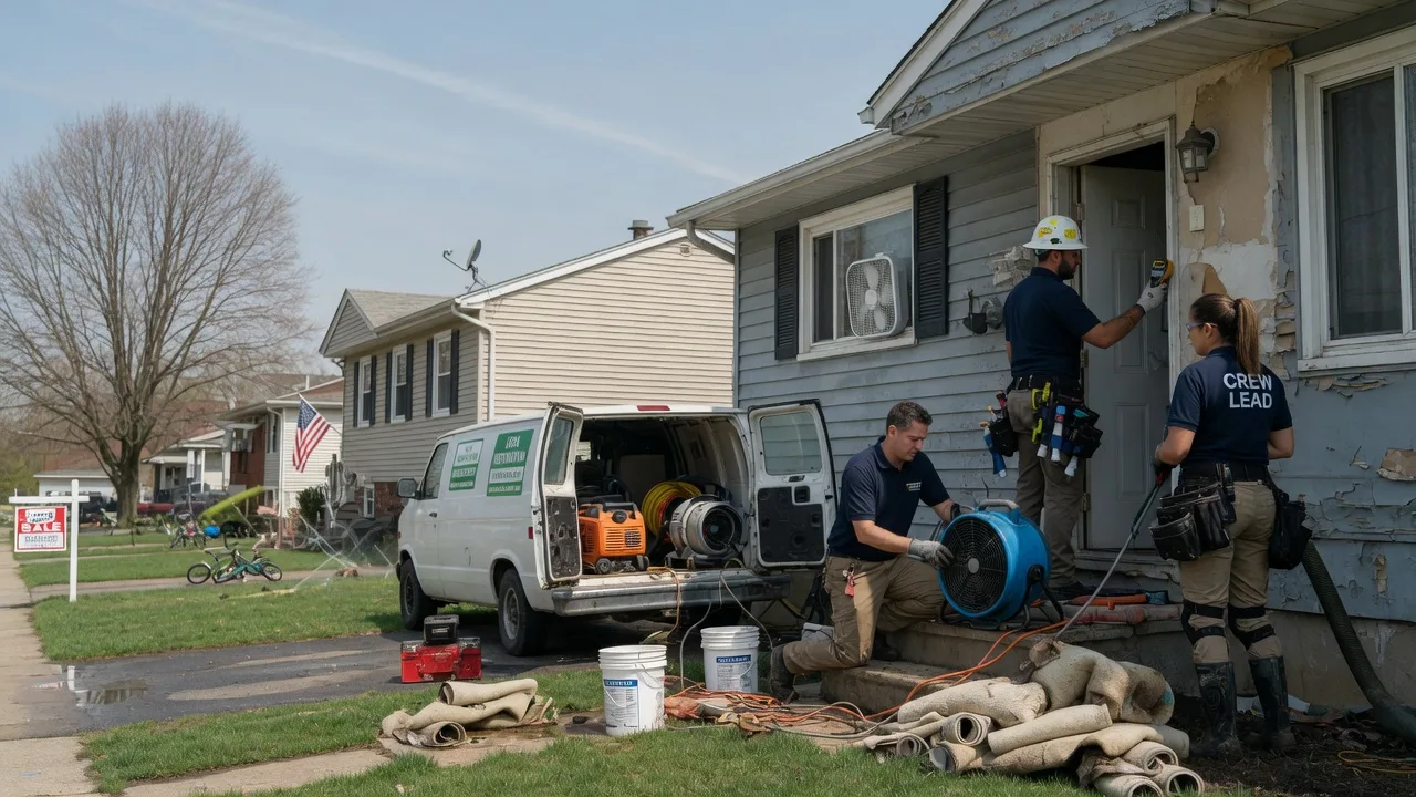 Flood Cleanup in Krakow, WI near me
