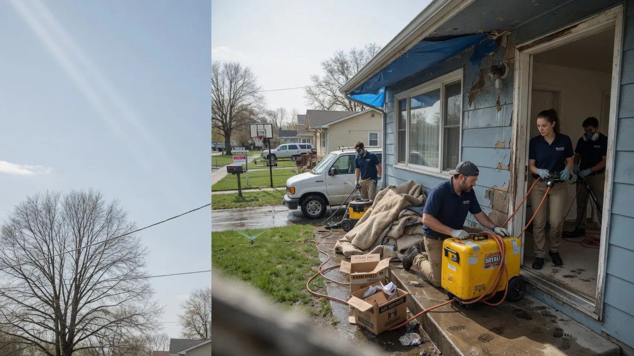 Basement Flood Cleanup in Krakow, WI near me